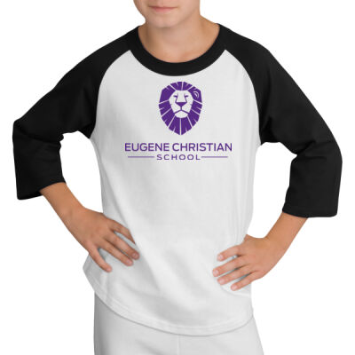ECS Youth Tee - Youth Colorblock Raglan Jersey Thumbnail